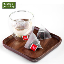 empty tea bags with string biodegradable